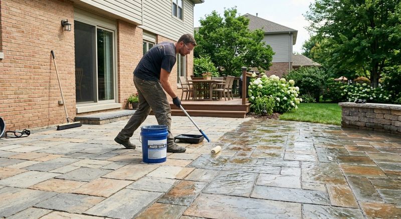 Courtyard Sealing in Alpharetta, GA