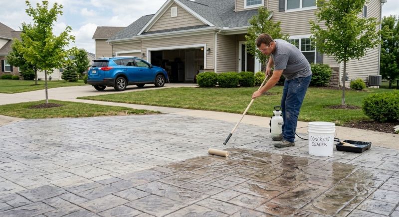Paver Driveway Sealing in Kitsap County, WA