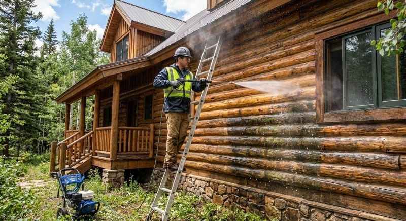 Cabin Power Washing Service