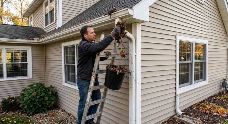 Gutter Downspout Unclogging in Morris County, NJ